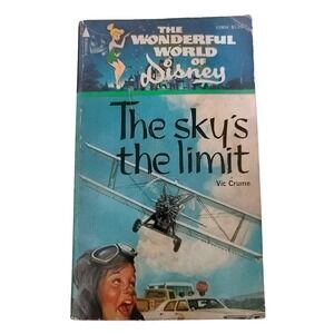 The Skys the Limit Vic Crume Disney 1975 Paperback Vintage VIDEO